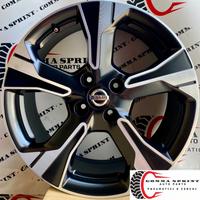4 CERCHI IN LEGA ORIGINALI RAGGIO 17 NISSAN MICRA