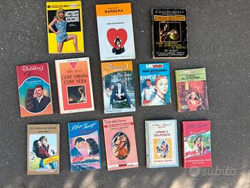 Lotto 13 Libri Vintage Romanzi Rosa Misti
