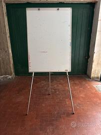 Lavagna metallo con cavalletto