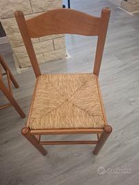 Sedie in legno