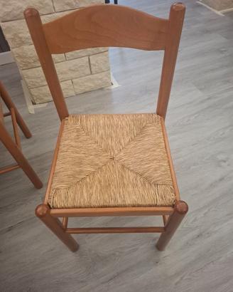 Sedie in legno