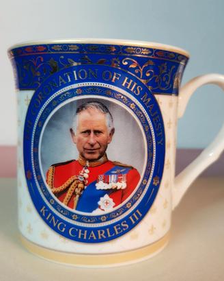 Tazza incoronazione RE Carlo III