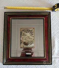 QUADRO ARGENTO 925 32X36 CM CREAZIONI ARTISTICHE