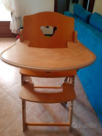 Seggiolone pappa pali