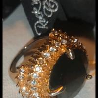 anello Bigiotteria vintage donna con filare elicoi