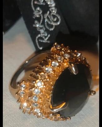anello Bigiotteria vintage donna con filare elicoi
