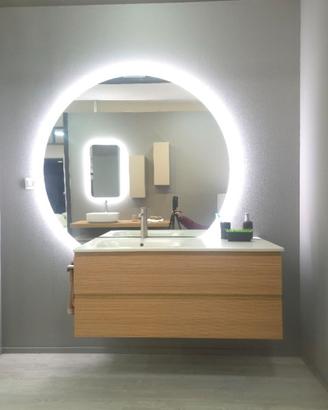 Mobile Bagno Baxar M1 Design Cannettato LED