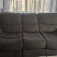 Divano elettrico 3 posti