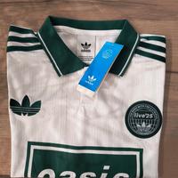 maglia Oasis Bianca e verde 