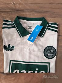 maglia Oasis Bianca e verde 