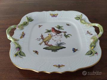 Vassoio Herend Rothschild Bird  1430/RO