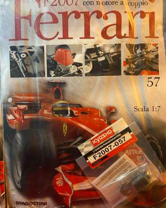 Ferrari F2007 DeAgostini busta montaggio n.57