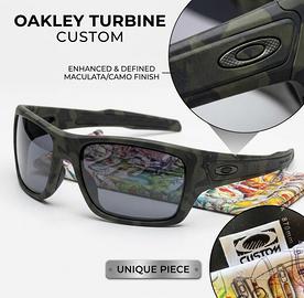 Oakley Turbine CUSTOM - Finitura Camo Unica