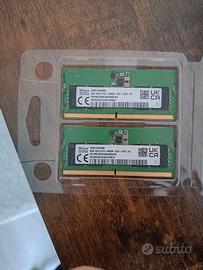 Kit RAM 16GB (2x8GB) DDR5 5600MHz SK Hynix - NUOVE