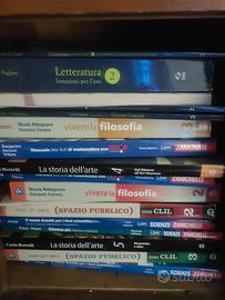 libri di 5 e 4 superiore liceo scientifico
