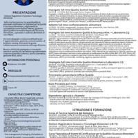 Impiegato Controllo qualità, consulente esterno