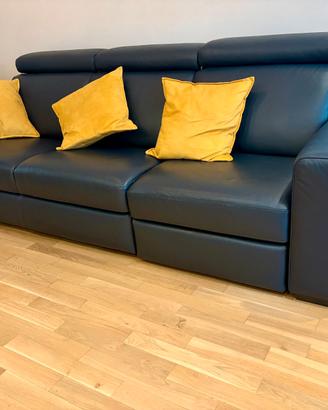 Divano in vera pelle poltrone e sofà