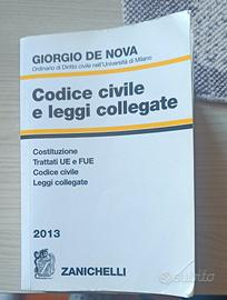 CODICE CIVILE E LEGGI COLLEGATE,BUONO STATO 