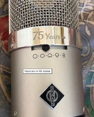 microfono valvolare Neumann m149 Jubelee