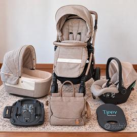Trio Peg Perego+ISOFIX+borsa originale+Tippy a