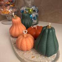 Candele zucche autunnali