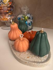 Candele zucche autunnali