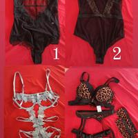 DIECI pezzi lingerie set completi intimo