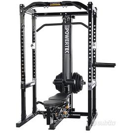 Home gym Powertec palestra completa Rack acciaio