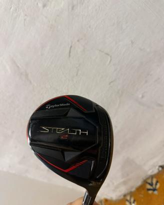 Mazza da golf Taylormade Stealth 2 legno 3 stiff