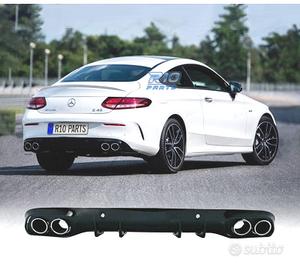 DIFFUSORE MERCEDES CLASSE C C205 COUPÉ 14-18 AMG P