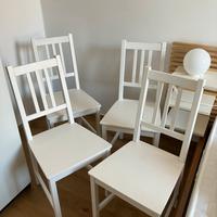 Sedie Ikea bianche