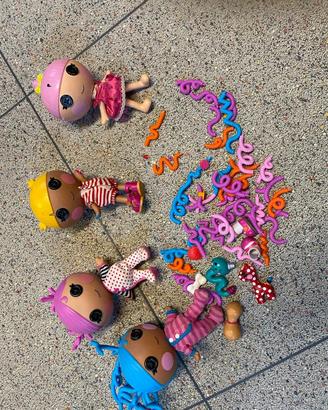 4 lalaloopsy bambole