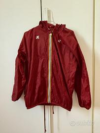 Giacca a vento rossa
