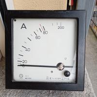 Amperometro vintage da quadro