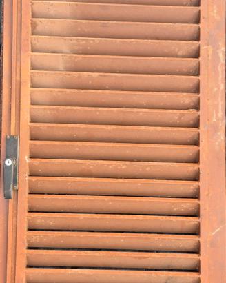 porta finestra persiana in ferro 