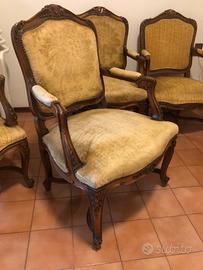 4 Poltrone d'epoca 1928-1930
