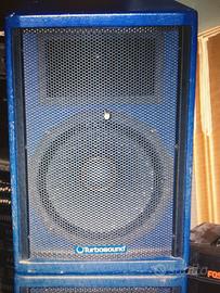 Impianto audio pro completo per feste e locali