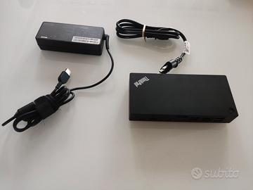 Docking station Lenovo 40AS + alimentatore