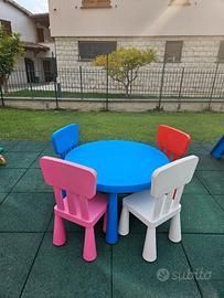 Tavolo con sedie 