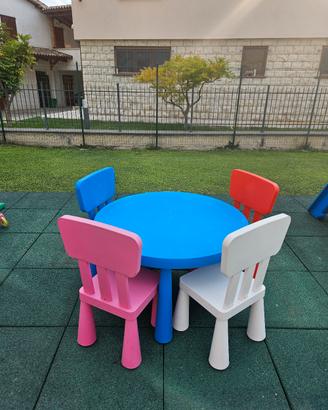 Tavolo con sedie 