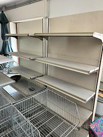 Scaffali da negozio (2 unità)