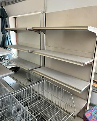 Scaffali da negozio (2 unità)