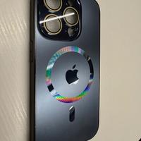 Custodia Titanium blue iphone 15pro