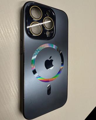 Custodia Titanium blue iphone 15pro
