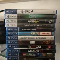 Blocco videogiochi Ps4 e Ps5