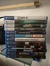 Blocco videogiochi Ps4 e Ps5