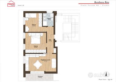 A pochi minuti dal centro, ultimo piano