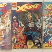 X-FORCE n 0, 1 misprint 2 adesivo correzione 1994