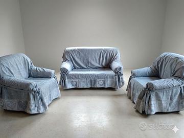 Set copridivano e 2 copripoltrone