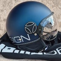 Casco Momo design blu taglia xs